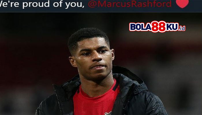 Dapat Gelar Kehormatan dari Inggris, Marcus Rashford Senang Bukan Kepalang