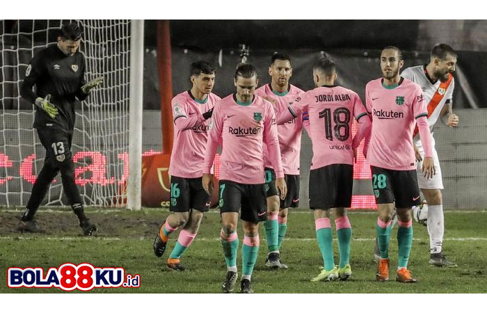 Rayo Vallecano Vs Barcelona: Sempat Tertinggal, Messi dkk Menang 2-1