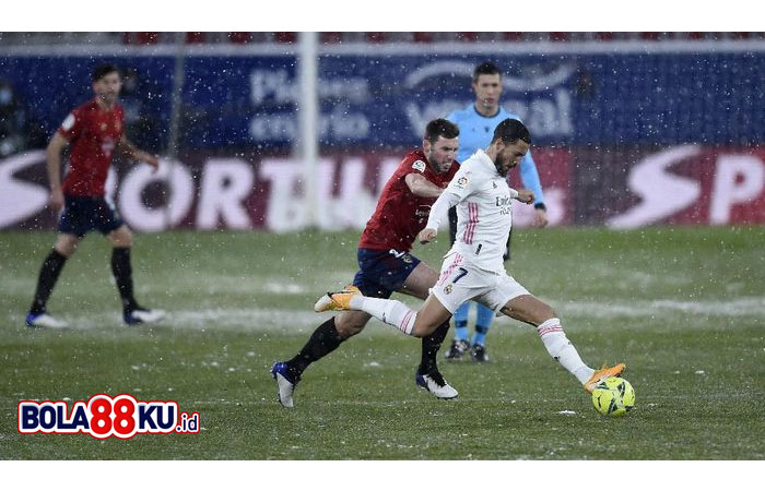 Real Madrid Dibekukan Osasuna di Bawah Guyuran Salju