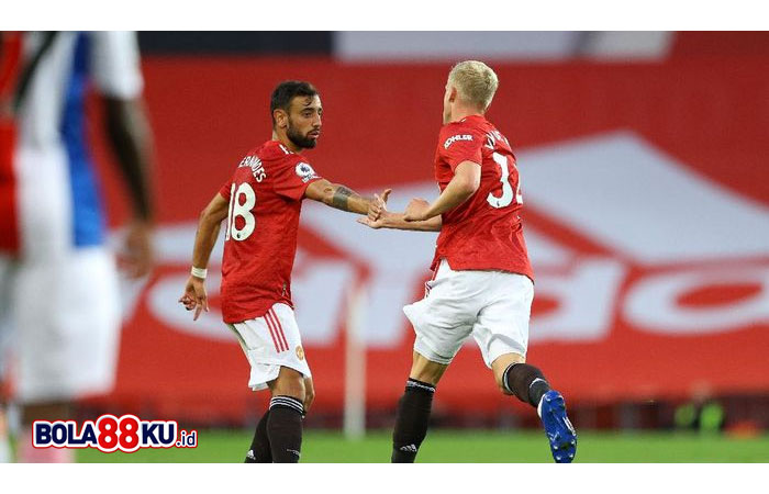 Van de Beek Sial sebab Bruno Fernandes Pemain Terbaik Dunia Saat Ini