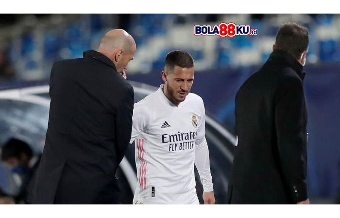 Eden Hazard Cedera Lagi, Zidane Bilang Begini