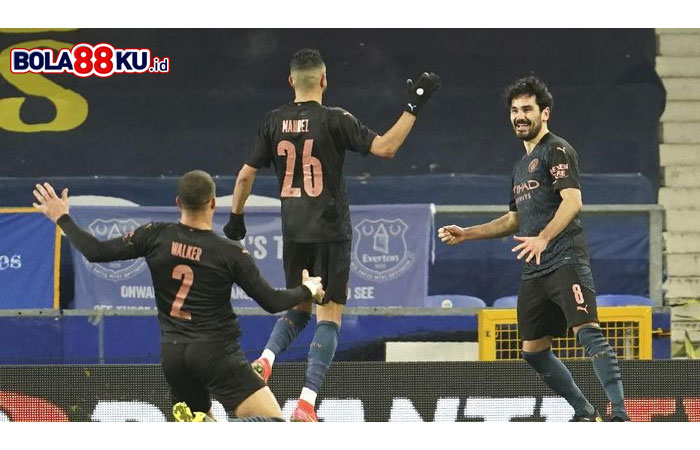Guendogan Akui Man City Susah Payah Kalahkan Everton